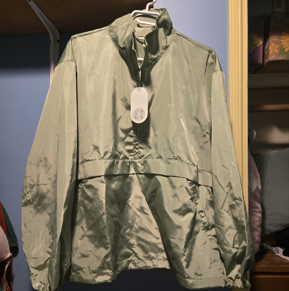 Bala Sage Green Windbreaker Jacket